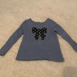 Gap Long Sleeve Ribbon t-shirt size 4T